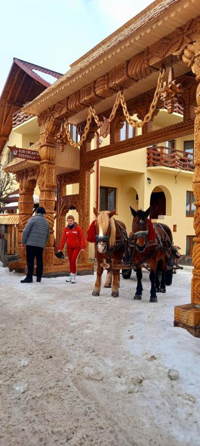Hotel Sub Creasta Cocosului Breb Exteriér fotografie